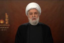 شیخ نعیم قاسم: مقاومت سلاحش را تحویل نخواهد داد؛ کربلایی خواهیم جنگید