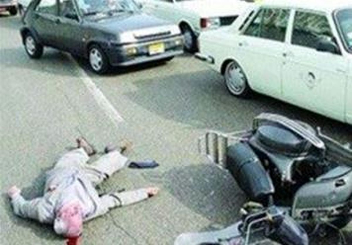 حرکت خلاف جهت در بزرگراه به مرگ راکب موتورسیکلت ختم شد