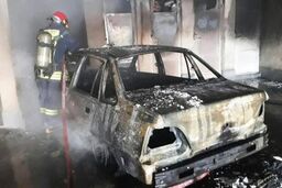 مردی بعد از آتش زدن همسرش به زندگی خود پایان داد