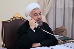 تماس تلفنی روسای جمهوری اسلامی ایران و فرانسه