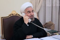 تماس تلفنی روسای جمهوری اسلامی ایران و فرانسه