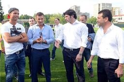 رونالدو در گرجستان آکادمی فوتبال افتتاح کرد