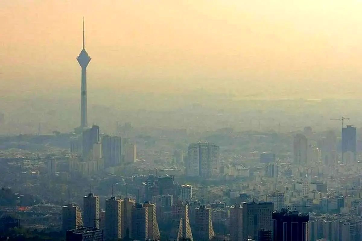 هوای تهران در وضعیت قرمز