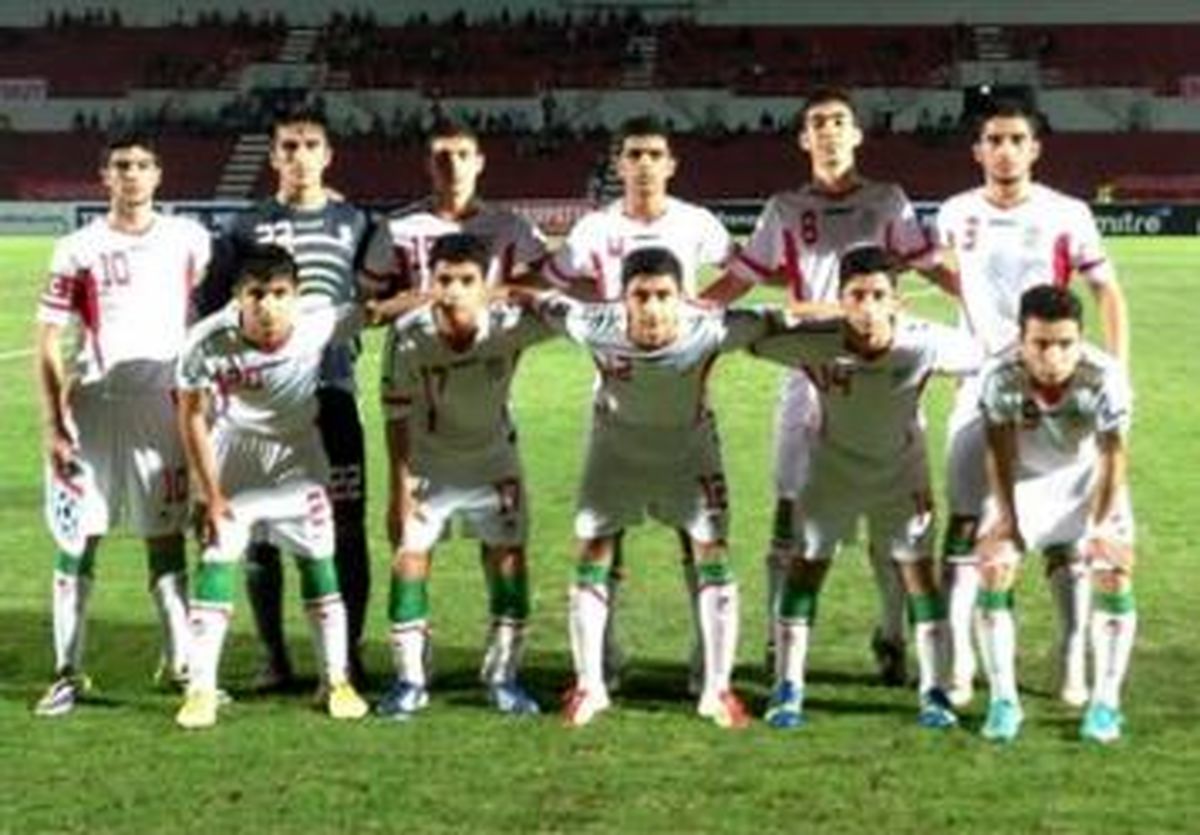 پیروزی تیم فوتبال نوجوانان در حضور وینگادا