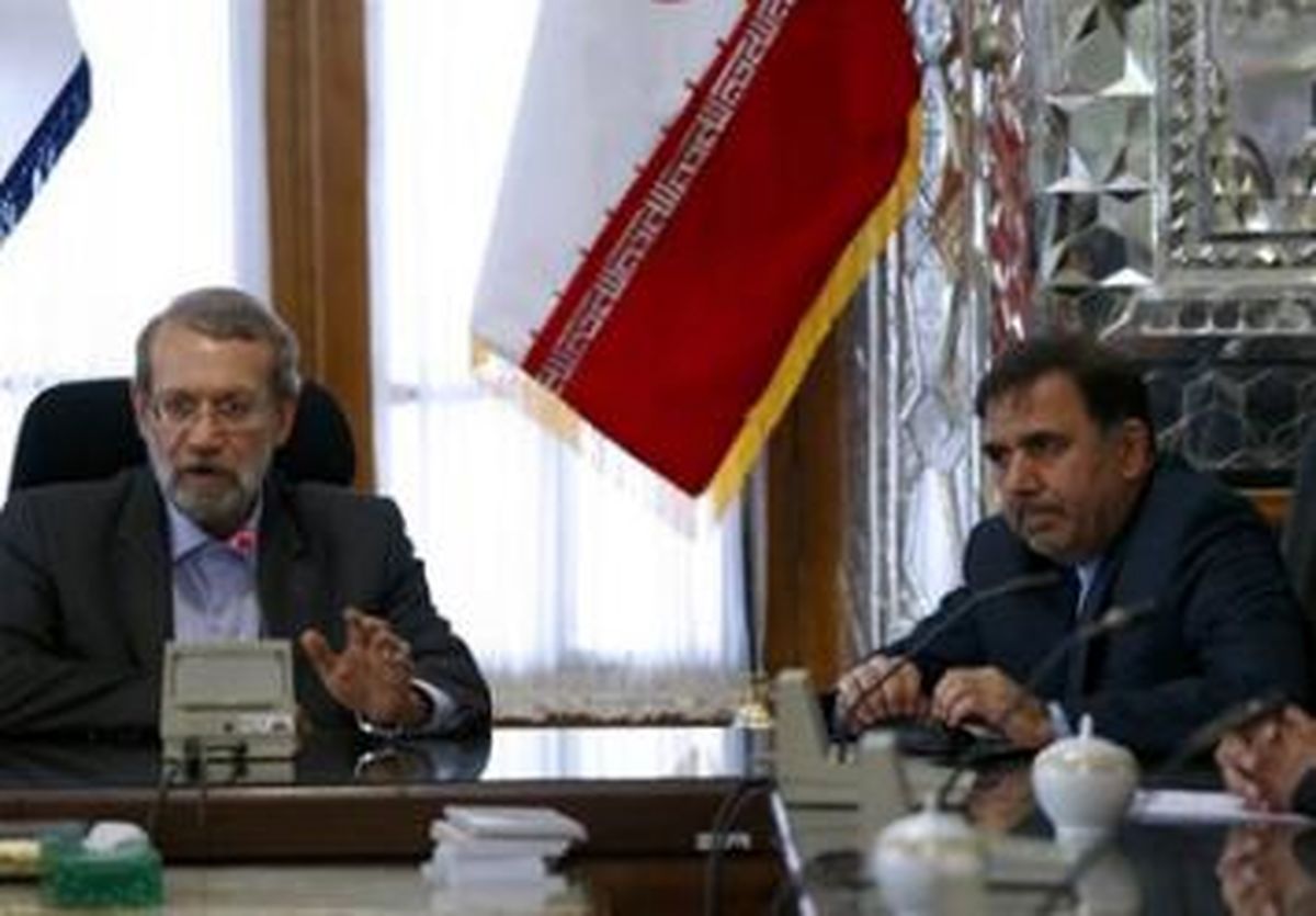 لاریجانی: احداثخط آهن قزوین - ساوه - قم ضرورت دارد