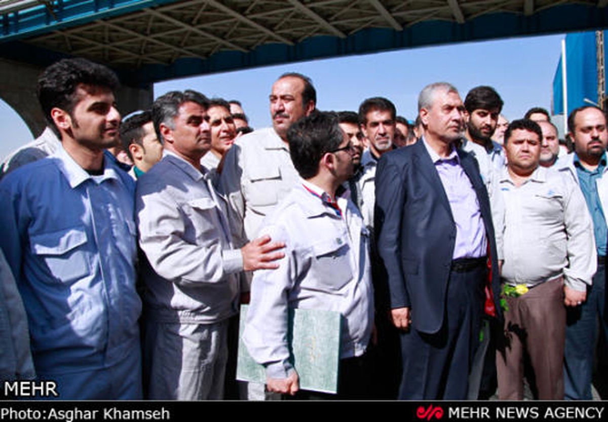 بازدید سرزده وزیر کار از یک خط تولید / پرونده ای که اشک ربیعی را درآورد