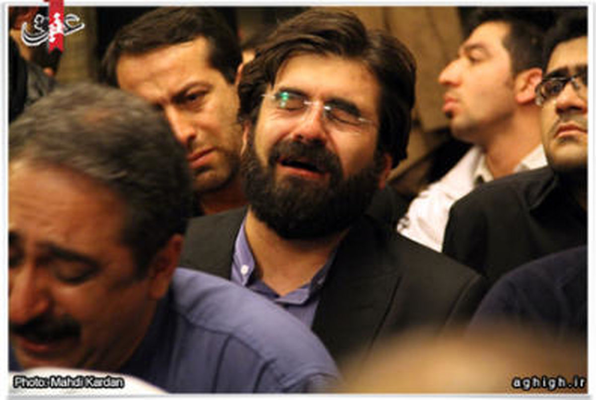 عکس / گریه ۲ مجری سیما برای مداح فقید