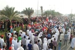 تظاهرات شبانه در مناطق مختلف بحرین