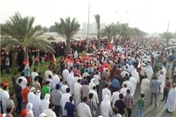 تظاهرات شبانه در مناطق مختلف بحرین
