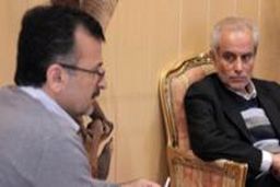 حضور سجادی در تمرینات تیم ملی والیبال