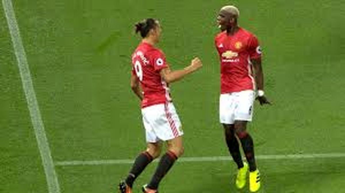 شوخی عجیب ابراهیموویچ با پوگبا