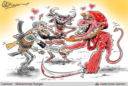 کاریکاتور / بیعت قبیله شمر با داعش!