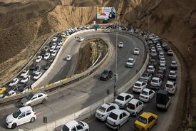 
جاده چالوس دوطرفه شد
