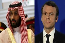 مشاجره ماکرون و بن سلمان بر سر ایران