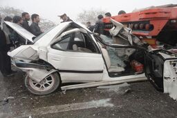 آمار روزانه تصادفات در تهران