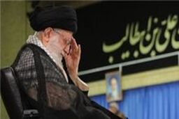 مراسم سوگواری شهادت حضرت علی(ع) در حضور رهبر معظم انقلاب