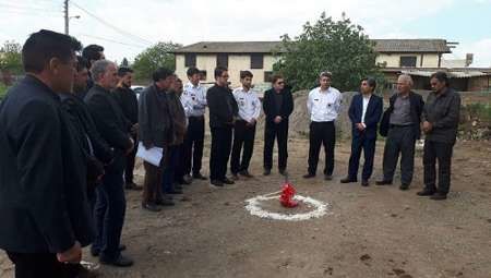 کلنگ احداث اورژانس 115 بیلهسوار به زمین زده شد