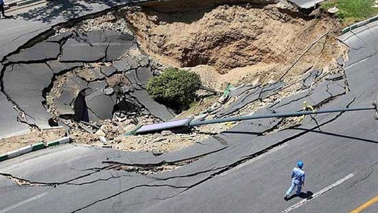 چهارمین فرونشست در اصفهان در چند هفته اخیر