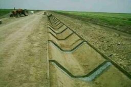 ساخت ۲۳۷ هزارهکتار شبکه جدید آبیاری و زهکشی