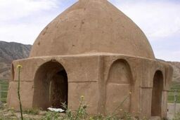 چهارطاقی یادگار هزار ساله ساسانیان در دره شهر + تصاویر