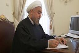 روحانی انتخاب بوتفلیقه به ریاست جمهوری الجزایر را تبریک گفت