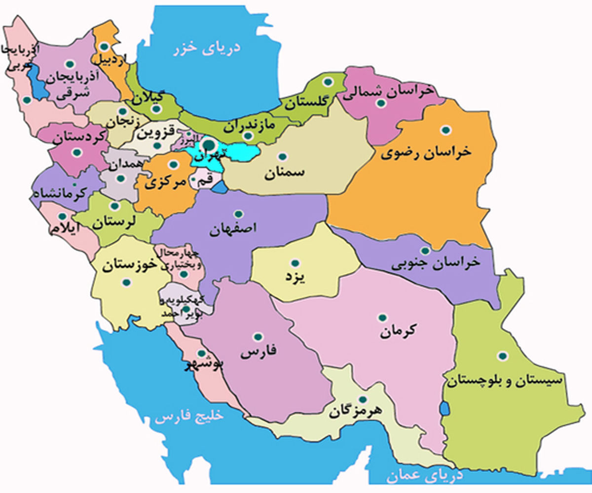 وزرای پس از انقلاب بیشتر از کدام استان ها بوده اند؟