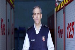 حریق ساختمان ۷ طبقه در حال ساخت در خیابان سردار جنگل تهران
