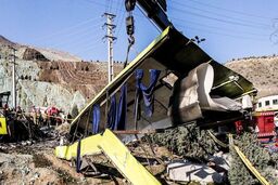 اتوبوس دانشگاه علوم و تحقیقات معاینه فنی نداشت