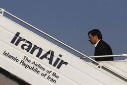 احمدی‌نژاد مسکو را به مقصد تهران ترک کرد
