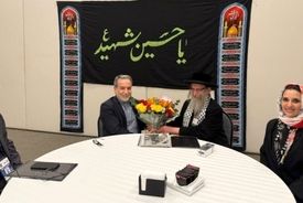 دیدار و گفتگوی خاخام ضد صهیونیست با عراقچی