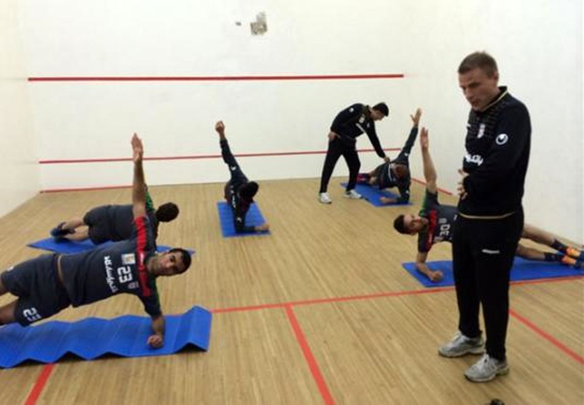 تصاویری از تمرینات تیم ملی در آفریقای جنوبی