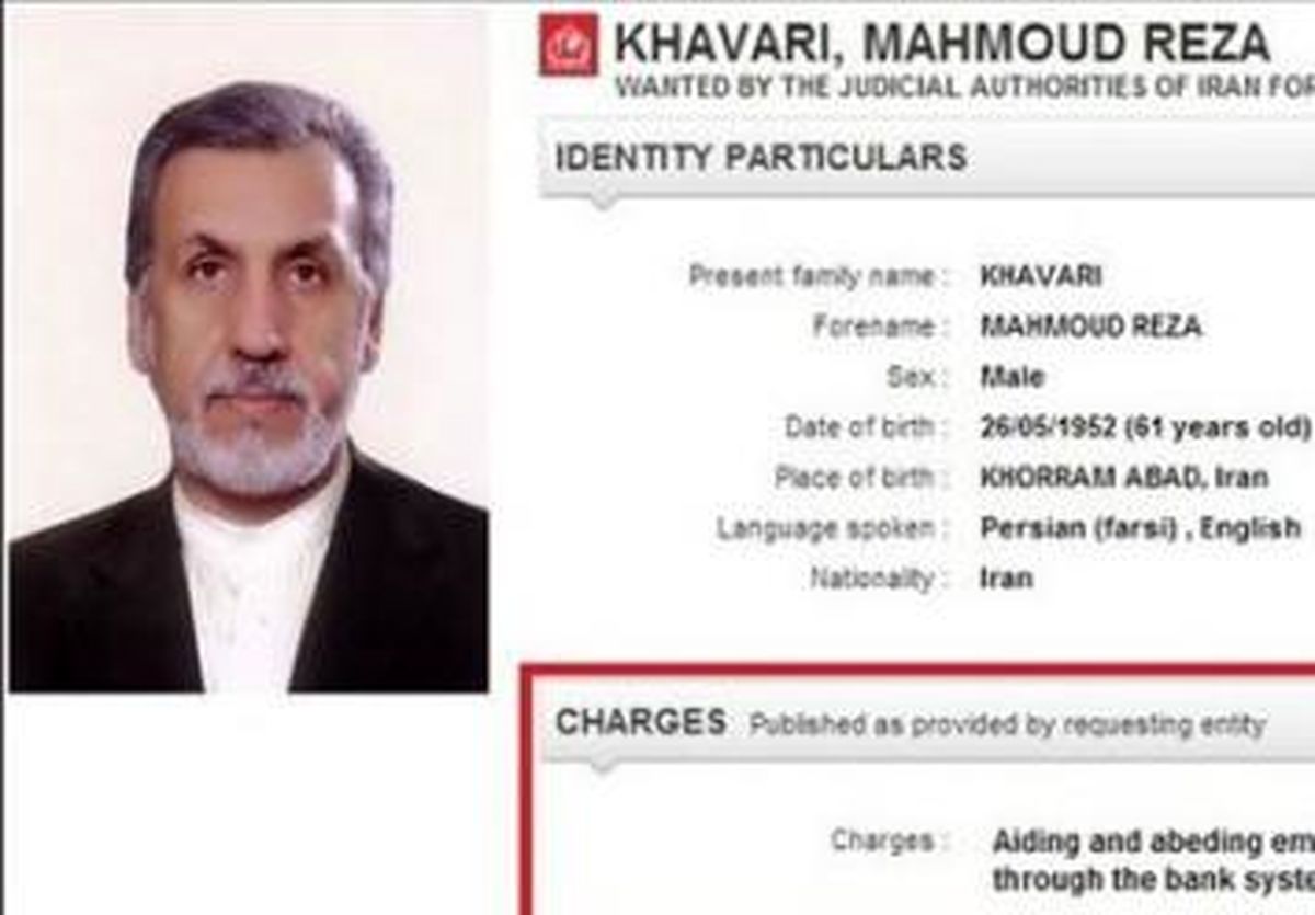 دستگیری خاوری، موقعیت روحانی را در داخل ایران تقویت می کند