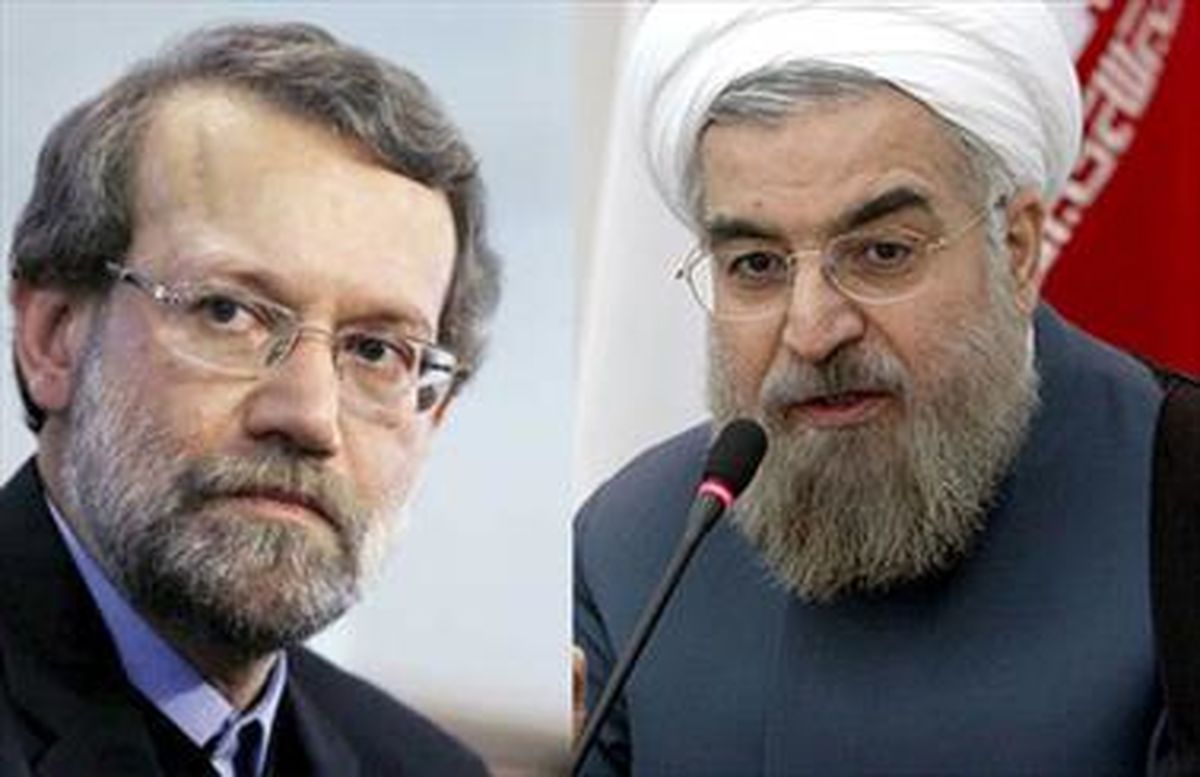 نامه لاریجانی به روحانی