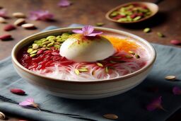 طرز تهیه فالوده شیرازی با نشاسته سه سوته و خوشمزه