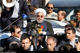 سفر روحانی به مناطق زلزله زده بازجان
