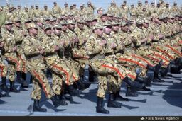 نیروهای بزرگترین یگان نظامی ایران کجا آموزش می بینند