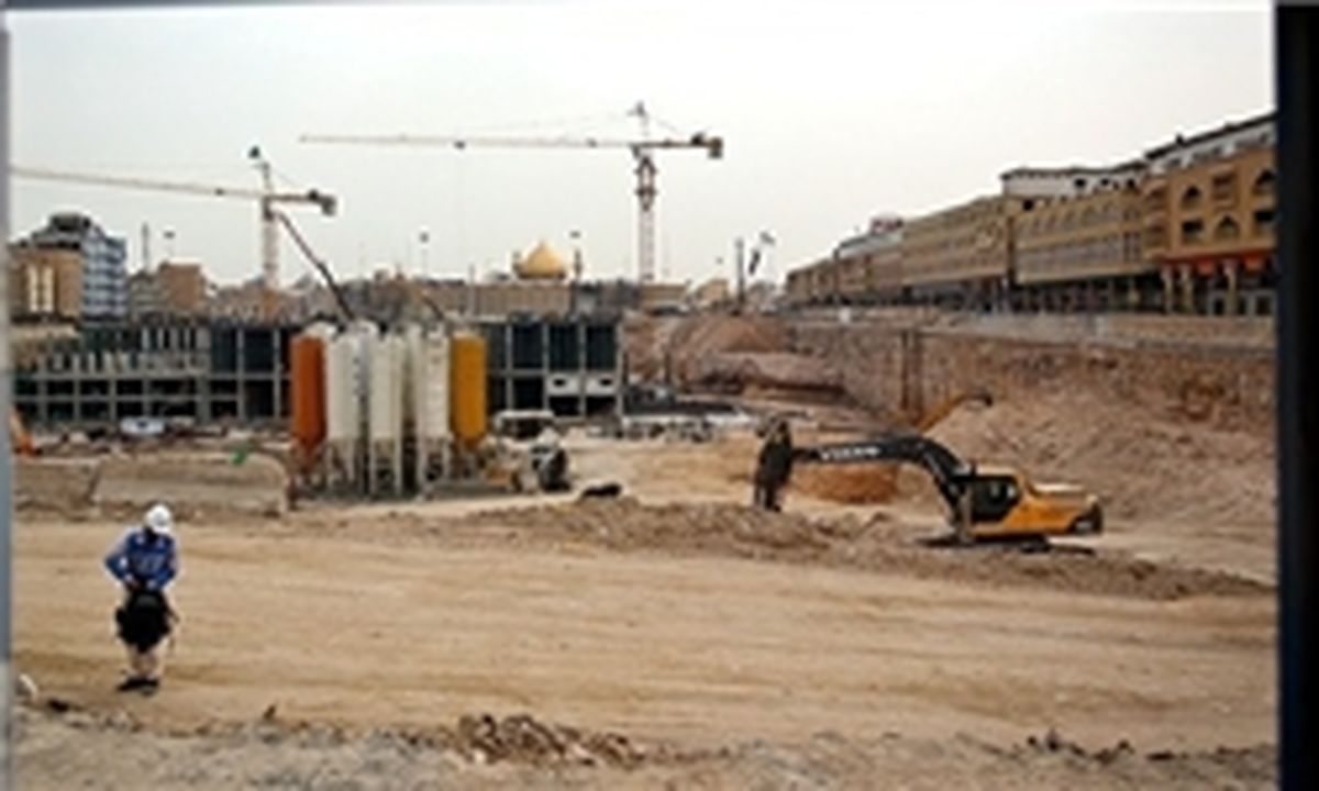 بازدید رئیس جمهور از مراحل ساخت صحن حضرت زهرا(س)