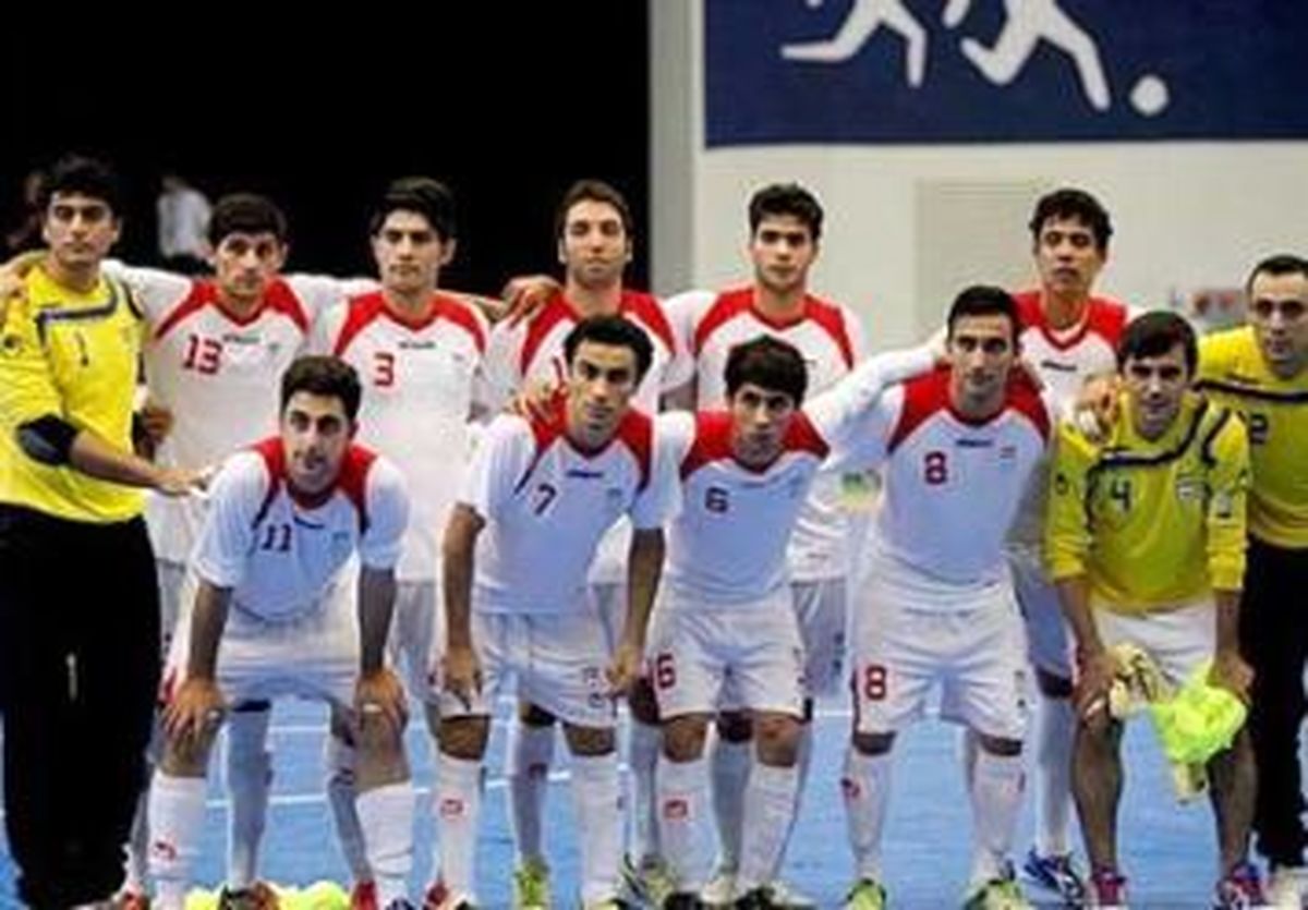 فوتسال ایران در رده هفتم جهان و اول آسیا