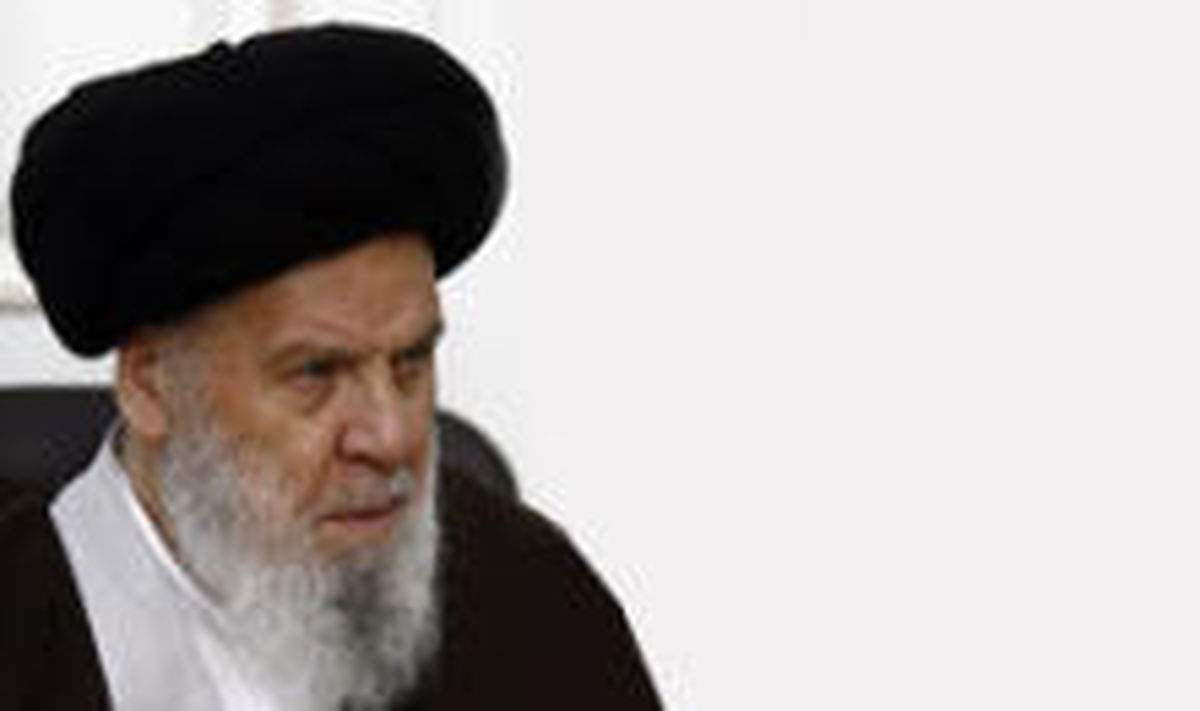 لاریجانی با آیت الله موسوی اردبیلی دیدار کرد