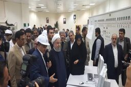 افتتاح رسمی فازهای ۱۳، ۲۲، ۲۳ و ۲۴ پارس جنوبی با حضور رئیس‌جمهور