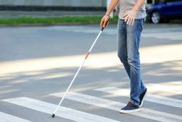 قانون عصای سفید در کشور اجرا نمی‌شود 