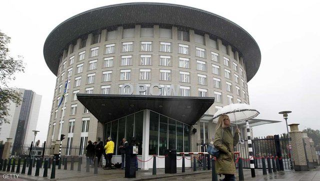 بازدید بازرسان سازمان منع تسلیحات شیمیایی از محلی دیگر در دوما در حومه دمشق