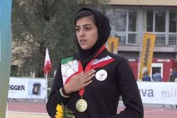 صفرزاده در دو صد متر سوم شد